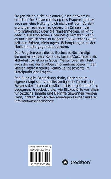 Produktbild: Informationsflut im Griff der Fragen