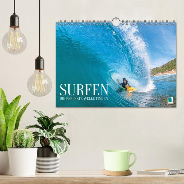 Produktbild: Surfen: Die perfekte Welle finden - Edition Funsport (Wandkalender 2026 DIN A4 quer), CALVENDO Monatskalender