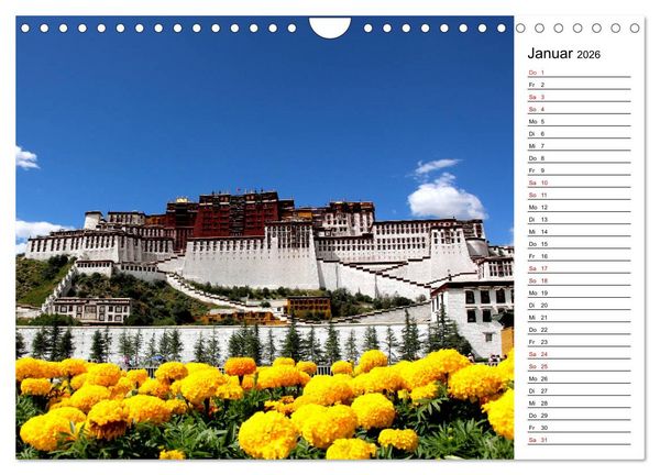 Produktbild: Tibet Momente (Wandkalender 2026 DIN A4 quer), CALVENDO Monatskalender