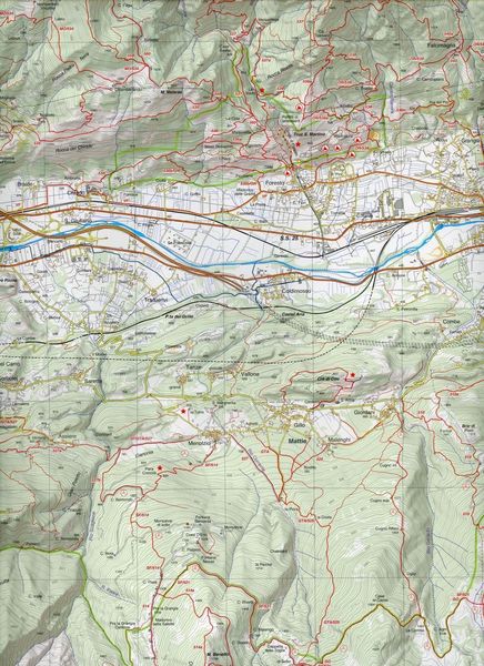 Produktbild: Carta n. 3. Val Susa, val Cenischia, Rocciamelone, val Chisone. Carta dei sentieri e stradale 1:25.000