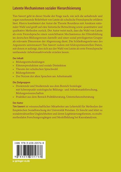 Produktbild: Latente Mechanismen sozialer Hierarchisierung