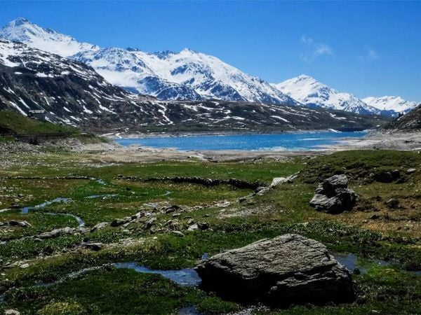 Produktbild: CALVENDO Puzzle Spl&uuml;genpass, Alpen | 1000 Teile Lege-Gr&ouml;&szlig;e 64x48cm Foto-Puzzle f&uuml;r gl&uuml;ckliche Stunden
