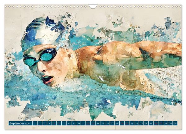 Produktbild: Olympia. Anders. (Wandkalender 2026 DIN A3 quer), CALVENDO Monatskalender