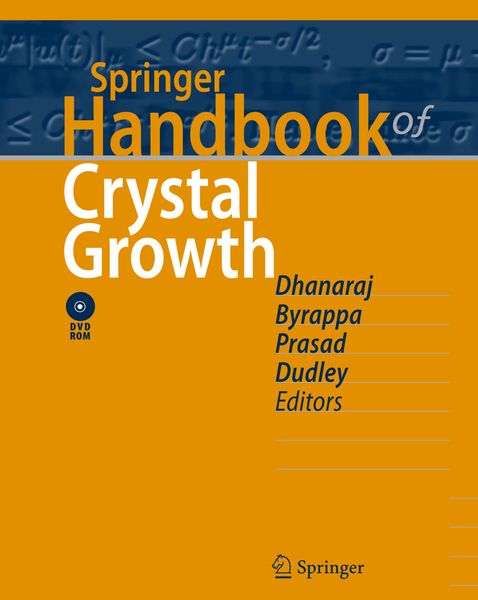 Produktbild: Springer Handbook of Crystal Growth
