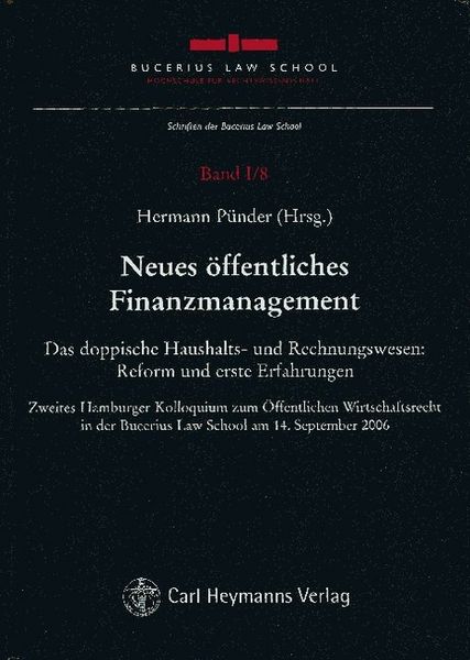 Produktbild: Neues &ouml;ffentliches Finanzmanagement