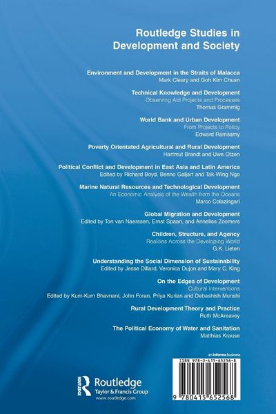 Produktbild: The Political Economy of Water and Sanitation