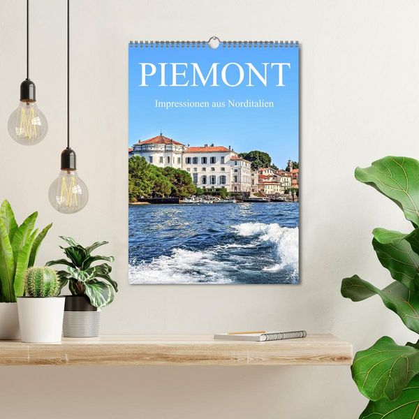 Produktbild: Piemont - Impressionen aus Norditalien (Wandkalender 2026 DIN A3 hoch), CALVENDO Monatskalender