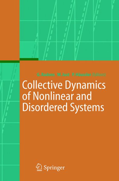 Produktbild: Collective Dynamics of Nonlinear and Disordered Systems