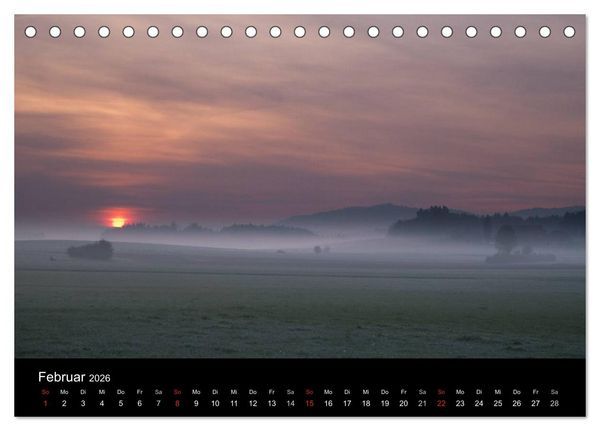 Produktbild: Lichtstimmungen Schweiz 2026 (Tischkalender 2026 DIN A5 quer), CALVENDO Monatskalender