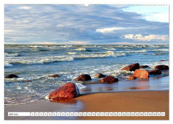 Produktbild: Traumk&uuml;ste - Estlands Naturparadies Saka (Wandkalender 2026 DIN A2 quer), CALVENDO Monatskalender