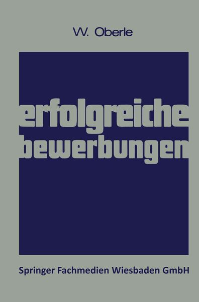 Produktbild: Erfolgreiche Bewerbungen