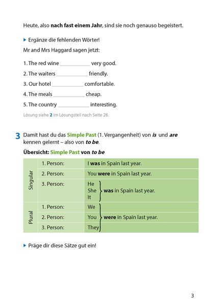 Englisch. Simple Past and Present Perfect
