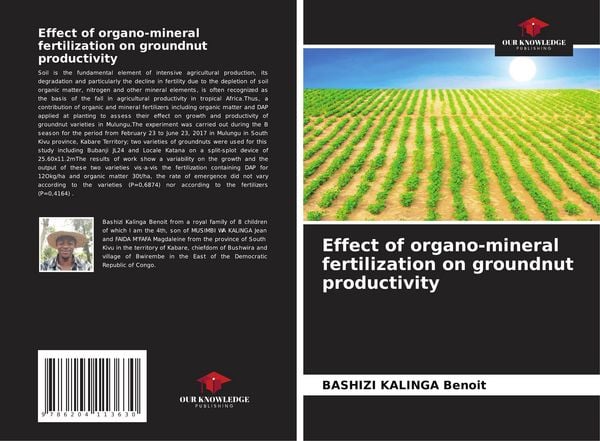 Produktbild: Effect of organo-mineral fertilization on groundnut productivity
