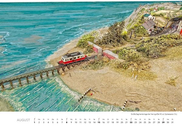 Produktbild: Traumanlagen von Modellbahnprofis Kalender 2027