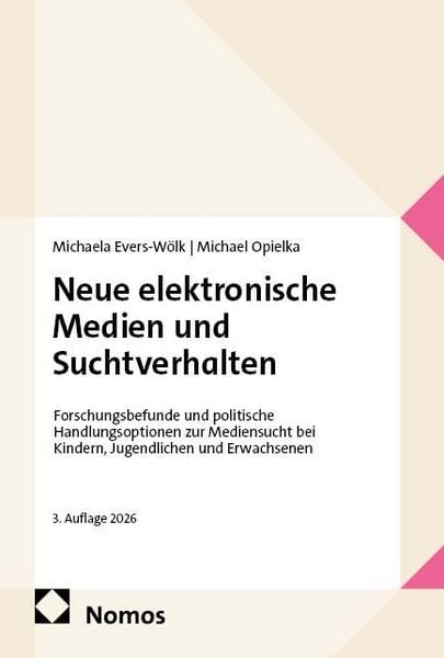 Produktbild: Neue elektronische Medien und Suchtverhalten