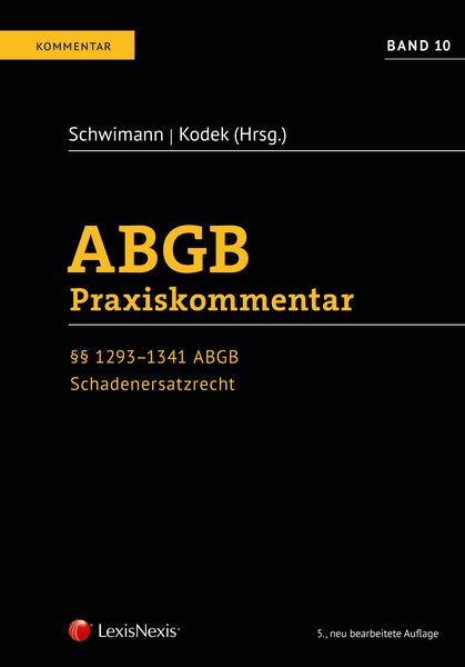 Produktbild: ABGB Praxiskommentar / ABGB Praxiskommentar - Band 10, 5. Auflage