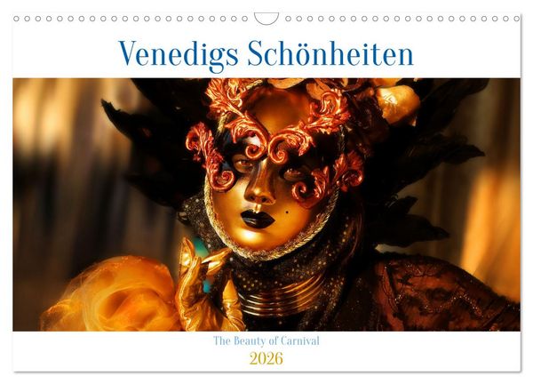 Produktbild: Venedigs Sch&ouml;nheiten (Wandkalender 2026 DIN A3 quer), CALVENDO Monatskalender