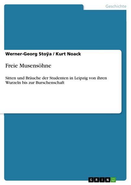 Produktbild: Freie Musens&ouml;hne