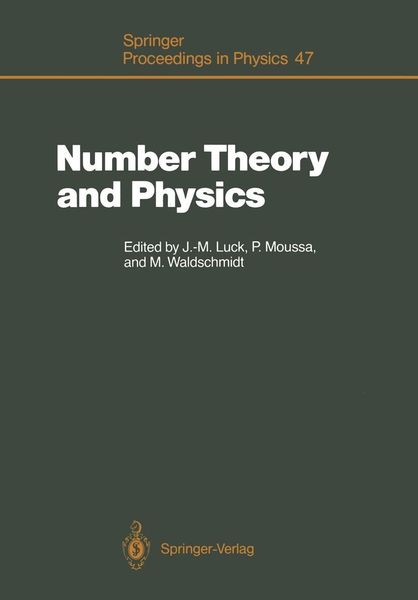 Produktbild: Number Theory and Physics