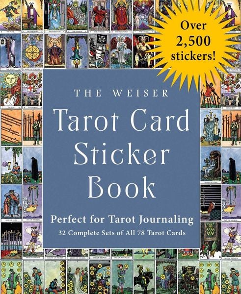 Produktbild: The Weiser Tarot Card Sticker Book