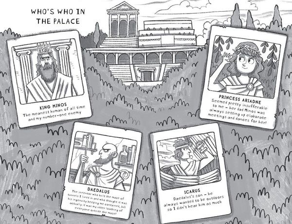 Produktbild: Monster Diaries: The Minotaur and the Greatest Escape Ever