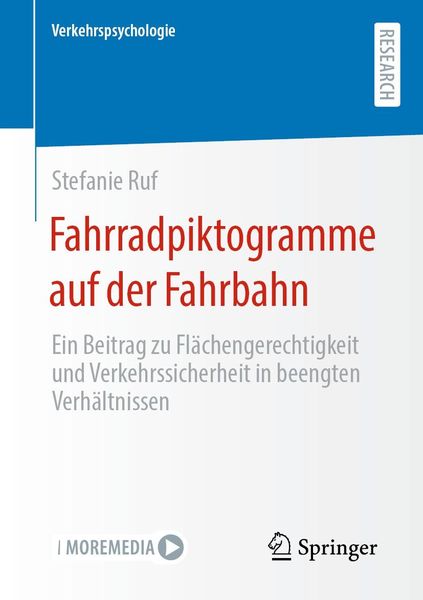 Produktbild: Fahrradpiktogramme auf der Fahrbahn