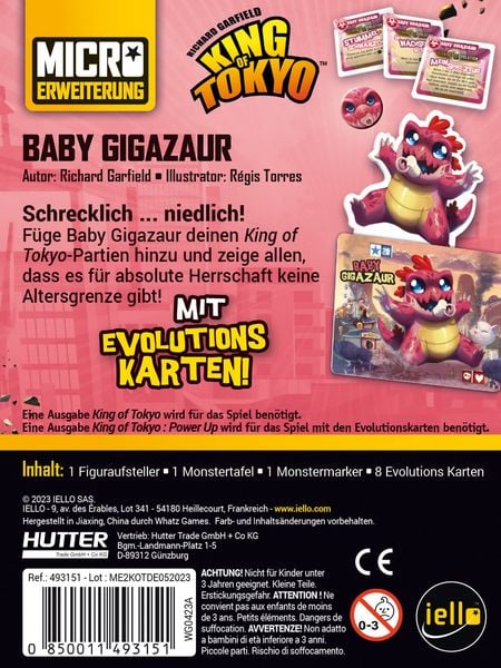 Produktbild: King of Tokyo Baby Gigazaur