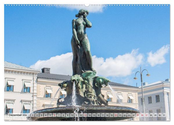Produktbild: Helsinki - Wundersch&ouml;ne Ostseemetropole (hochwertiger Premium Wandkalender 2026 DIN A2 quer), Kunstdruck in Hochglanz