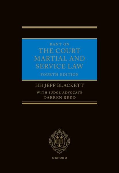 Produktbild: Rant on the Court Martial and Service Law