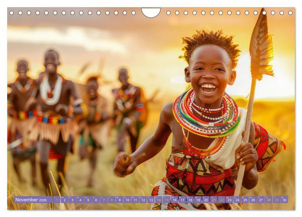 Produktbild: Afrika begeistert - Afrikas Sch&ouml;nheit (Wandkalender 2026 DIN A4 quer), CALVENDO Monatskalender