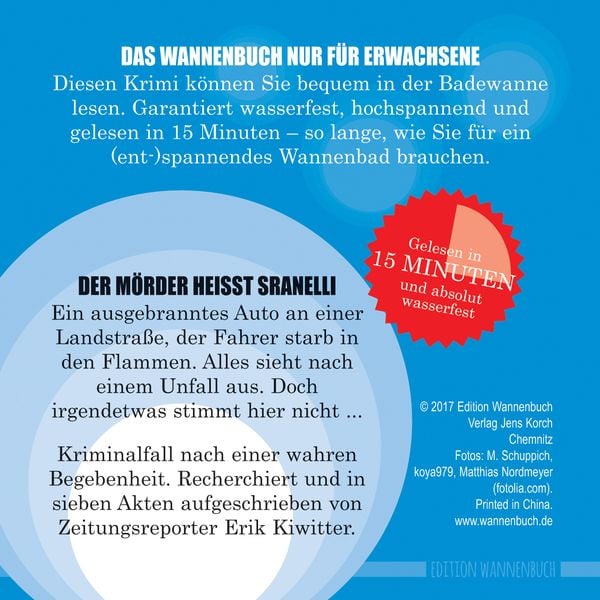 Produktbild: Der M&ouml;rder hei&szlig;t Sranelli