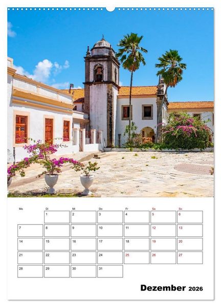 Produktbild: Olinda - ein Traumreiseziel (hochwertiger Premium Wandkalender 2026 DIN A2 hoch), Kunstdruck in Hochglanz