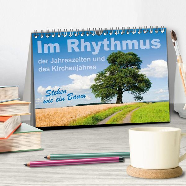 Produktbild: Im Rhythmus der Jahreszeiten und des Kirchenjahres (Tischkalender 2026 DIN A5 quer), CALVENDO Monatskalender