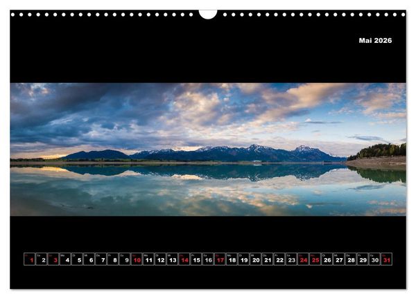 Produktbild: Weitblicke - Panoramen (Wandkalender 2026 DIN A3 quer), CALVENDO Monatskalender