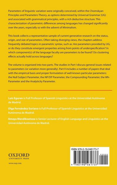 Produktbild: Rethinking Parameters