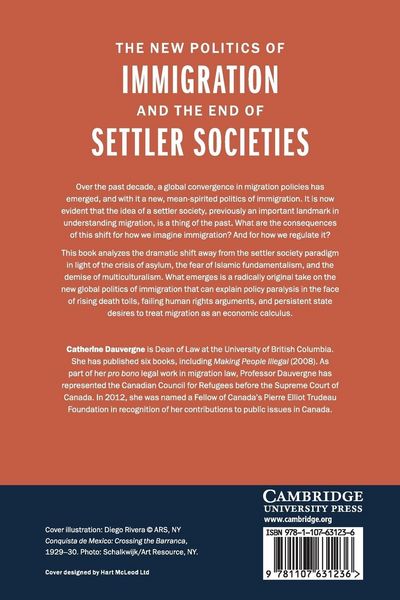 Produktbild: The New Politics of Immigration and the End of Settler Societies