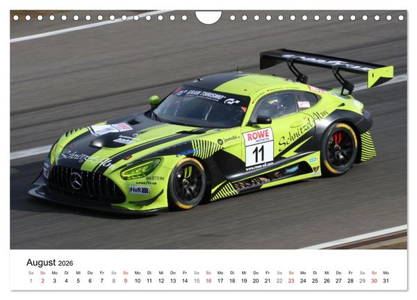 Produktbild: VLN Langstrecken Meisterschaft (Wandkalender 2026 DIN A4 quer), CALVENDO Monatskalender