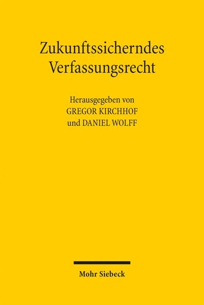 Produktbild: Zukunftssicherndes Verfassungsrecht
