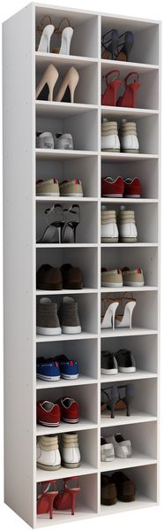 Produktbild: Holz Regal Schuhschrank Schuhregal Hinsol XL