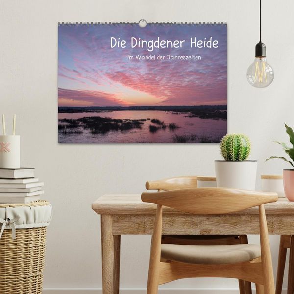 Produktbild: Die Dingdener Heide im Wandel der Jahreszeiten (Wandkalender 2026 DIN A3 quer), CALVENDO Monatskalender