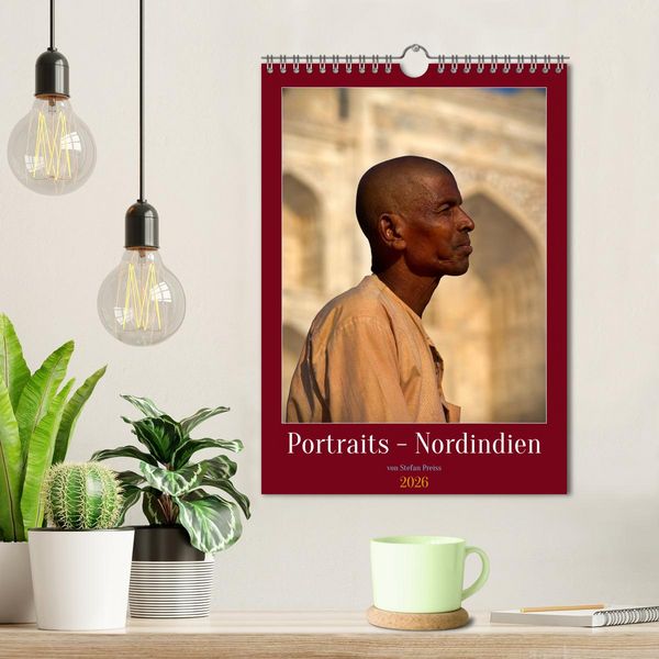 Produktbild: Portraits - Nordindien (Wandkalender 2026 DIN A4 hoch), CALVENDO Monatskalender