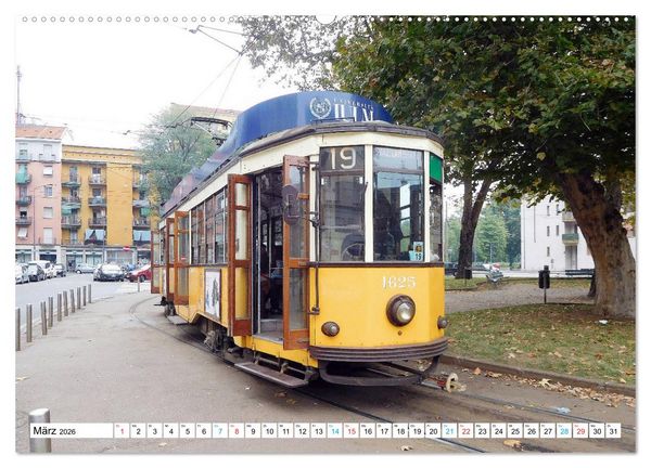 Produktbild: Tram historisch (Wandkalender 2026 DIN A2 quer), CALVENDO Monatskalender