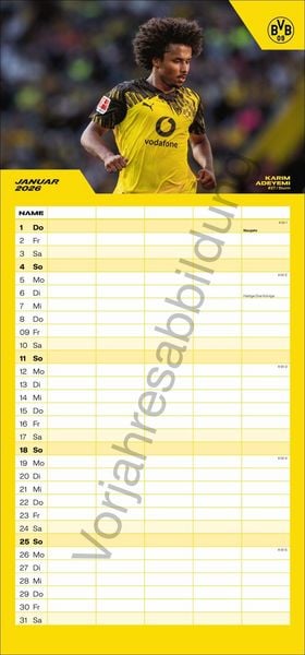 Produktbild: BVB Familienplaner 2027