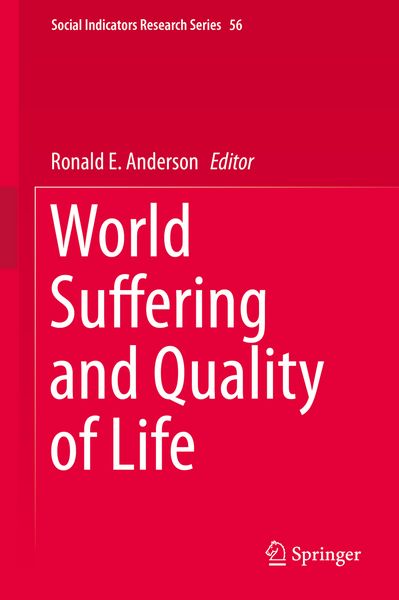 Produktbild: World Suffering and Quality of Life