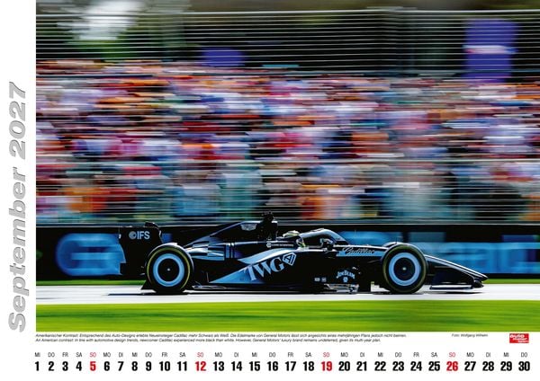Produktbild: Formel 1 Kalender 2027