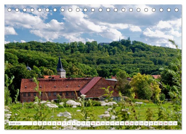Produktbild: Romanik in Sachsen-Anhalt (Tischkalender 2026 DIN A5 quer), CALVENDO Monatskalender