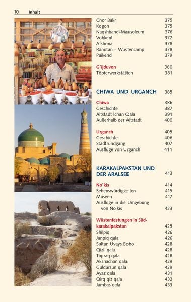 TRESCHER Reiseführer Usbekistan