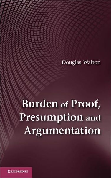 Produktbild: Burden of Proof, Presumption and Argumentation
