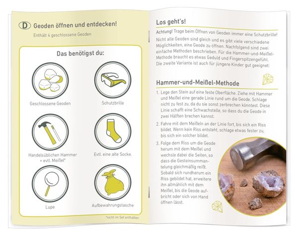 Produktbild: Expedition Natur Das gro&szlig;e Geoden-Entdecker-Set