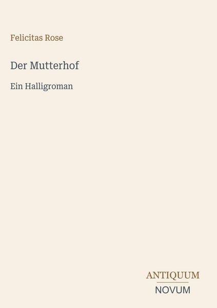 Produktbild: Der Mutterhof